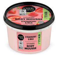 ORGANIC SHOP Tělová pěna Jahodový jogurt 250 ml