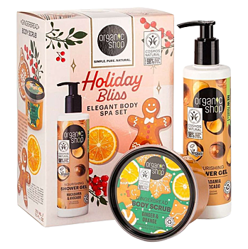 ORGANIC SHOP Holiday Bliss Dárkové balení (Kosmetické balíčky) - Přírodní