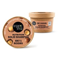ORGANIC SHOP Vyživující tuhý šampon Med a makadamie 60 g