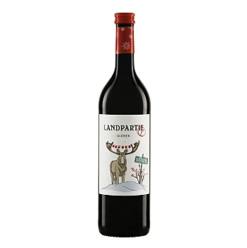 LANDPARTIE Víno svařené dealkoholizované 750 ml (Nealkoholická vína) - Červené