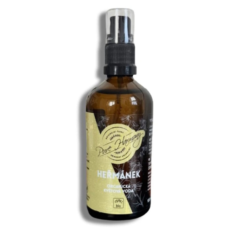 PURE HARMONY Organická květová voda heřmánek BIO 50 ml