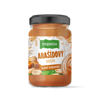 ORGANIS Arašídový krém se slaným karamelem 920 g (Arašídové krémy)