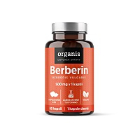 ORGANIS Berberin extrakt 97% 500 mg 60 kapslí
