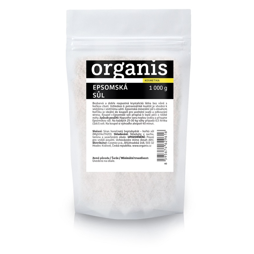E-shop ORGANIS Epsomská sůl 1000 g