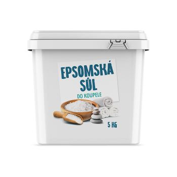 ORGANIS Epsomská sůl 5 kg (Koupelové soli) - Přírodní, Neparfémované