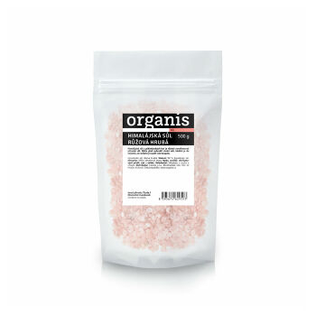 ORGANIS Himalájská sůl růžová hrubá 500 g