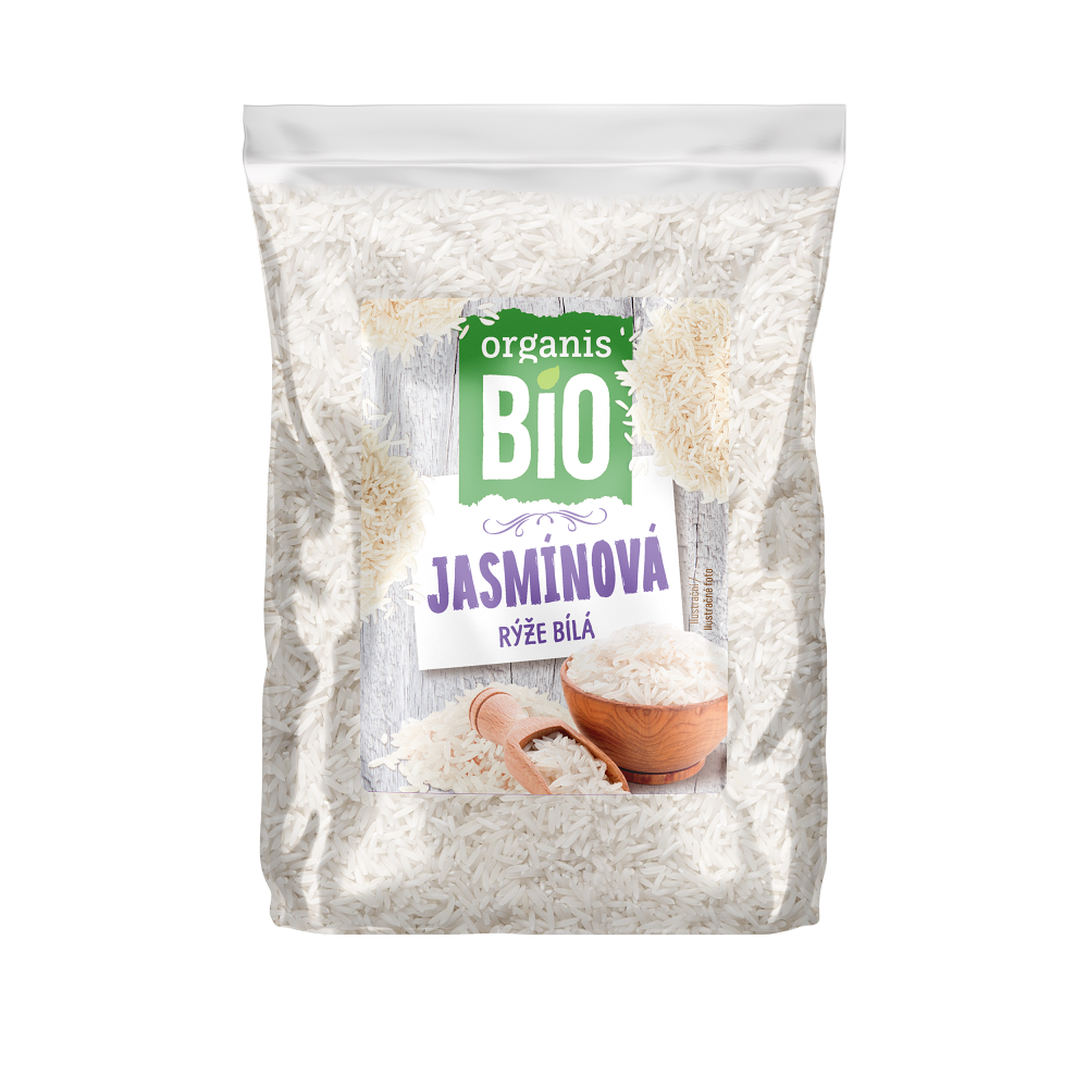 ORGANIS Jasmínová rýže bílá BIO 500 g