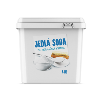 ORGANIS Jedlá soda 5 kg (Přísady na pečení) - Abrazivní, Čistící, Jednosložkové