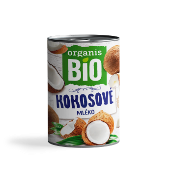 ORGANIS Kokosové mléko BIO 400 ml
