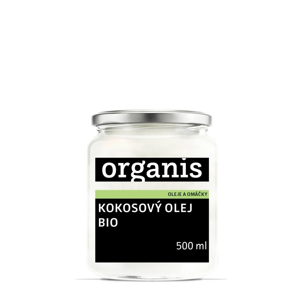 E-shop ORGANIS Kokosový olej panenský BIO 500 ml