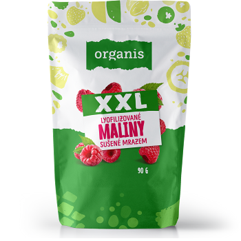 ORGANIS Maliny sušené mrazem XXL 90 g