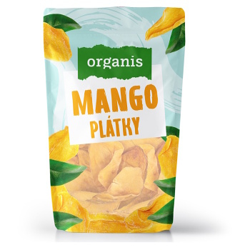 ORGANIS Mango plátky sušené 500 g (Různorodé ovoce) - Jednosložkové