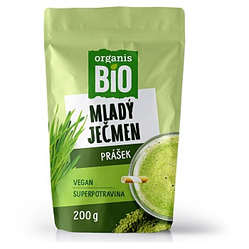 ORGANIS Mladý ječmen 200 g (Bio nápoje) - BIO