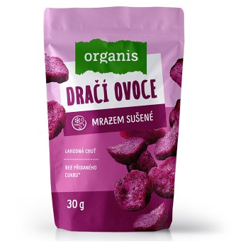 ORGANIS Mrazem sušené dračí ovoce 30 g (Různorodé ovoce) - Přírodní, Jednosložkové, Lyofilizované