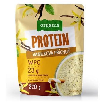 ORGANIS Protein vanilka 210 g (Proteinové nápoje)