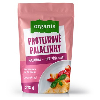 ORGANIS Proteinové palačinky 210 g, expirace 31.12.2025 (Potraviny s vysokým obsahem bílkovin) - Proteinové