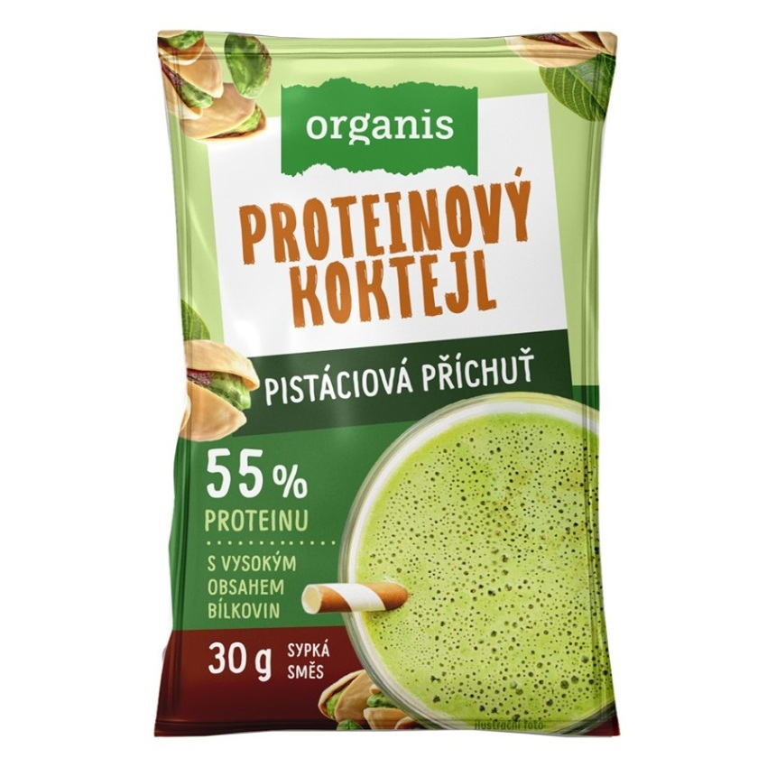 ORGANIS Proteinový koktejl pistácie 30 g