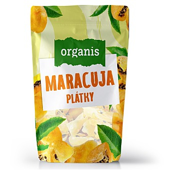 ORGANIS Sušená maracuja 250 g (Různorodé ovoce) - Přírodní, Jednosložkové, Lyofilizované