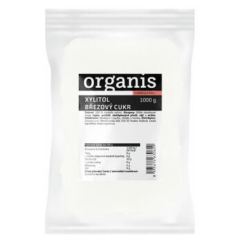 ORGANIS Xylitol cukr z břízy 1000 g
