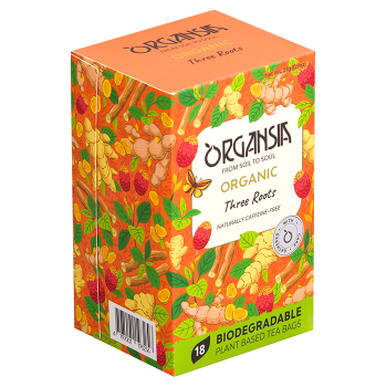 ORGANSIA Three roots bylinný čaj BIO 18 sáčků (Bio čaj)