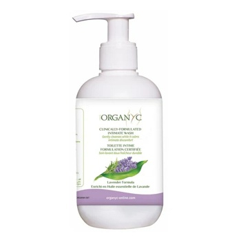 ORGANYC Gel pro intimní hygienu Levandule 250 ml (Sprchování a mytí) - Přírodní