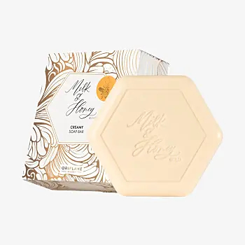 ORIFLAME Milk&Honey Gold mýdlo 75 g (Tuhá mýdla)