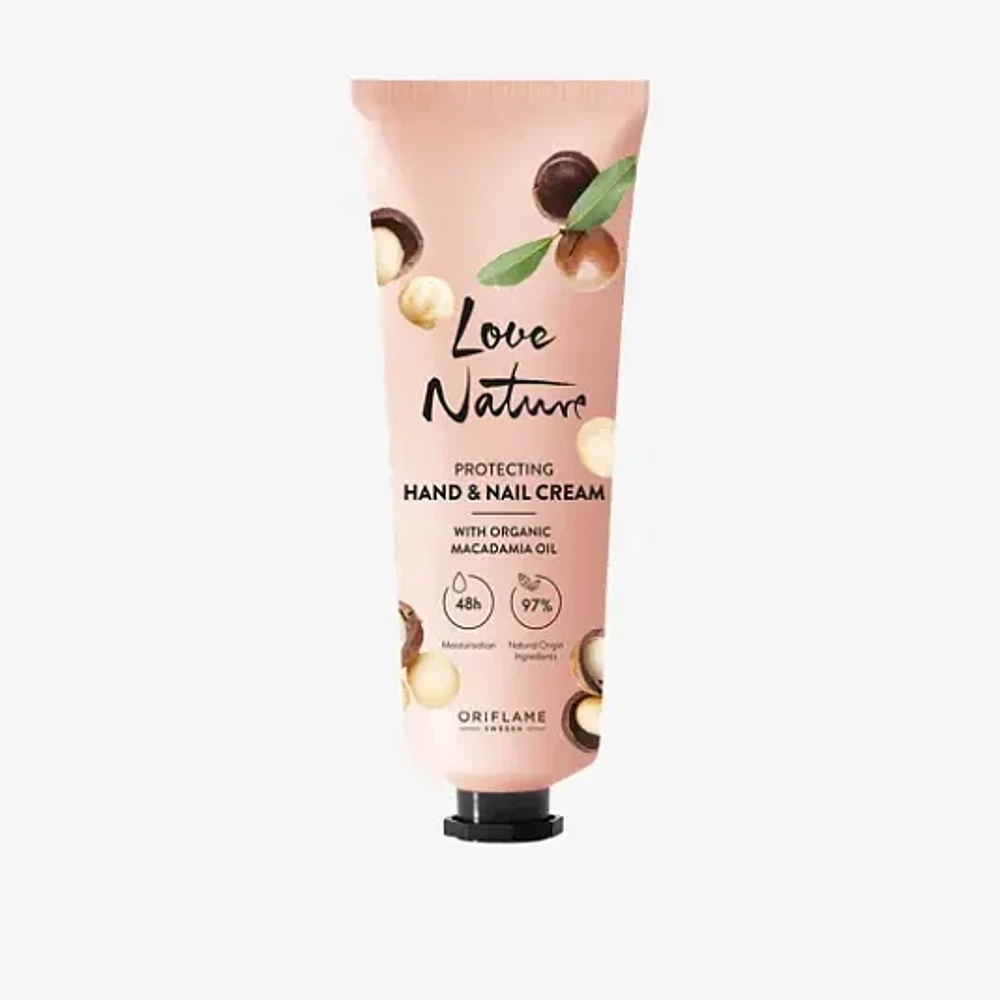 ORIFLAME Ochranný krém na ruce a nehty Love Nature 75 ml