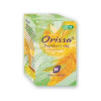 ORISSA Pupalkový olej s vitaminem E 90 tobolek