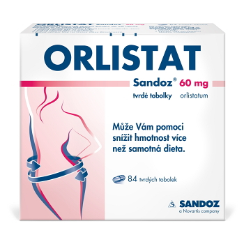 ORLISTAT SANDOZ 60 mg 84 tobolek