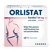 ORLISTAT SANDOZ 60 mg 84 tobolek