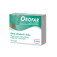 OROFAR Pastilky rozpustné v ústech 24 kusů