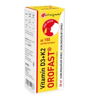 OROFAST Vitamín D3 + K2 sublinguální sprej 30 ml