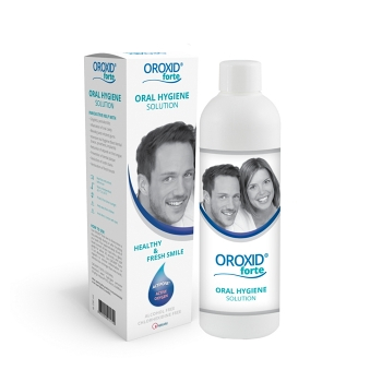 OROXID forte roztok pro ústní hygienu 250 ml (Na afty) - Osvěžující dech, Hojivý, Antibakteriální