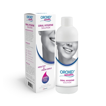 OROXID Sensitiv sprej pro ústní hygienu a hojení 250 ml (Na afty) - Osvěžující dech, Antibakteriální