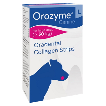 OROZYME Enzymatické žvýkací plátky pro psy L 141 g (Dentální pamlsky pro psy)