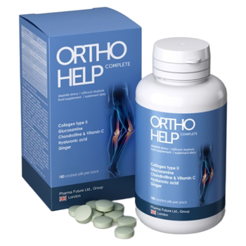 ORTHO HELP Complete 180 potahovaných tablet (Na kosti) - Vícesložkové, Přírodní