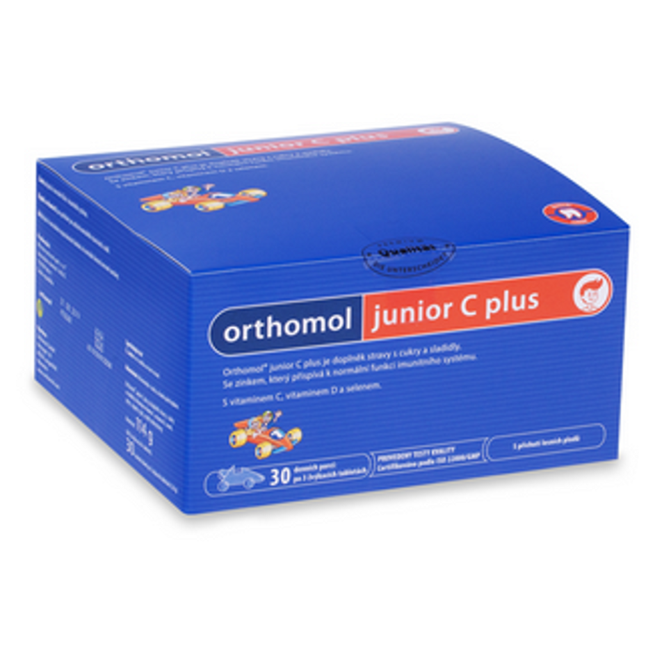 ORTHOMOL Junior C plus lesní plody 30 dávek