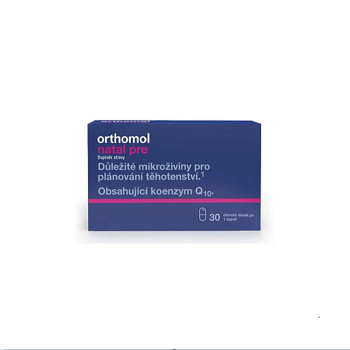 ORTHOMOL Natal pre 30 kapslí (Multivitamíny) - Vícesložkové