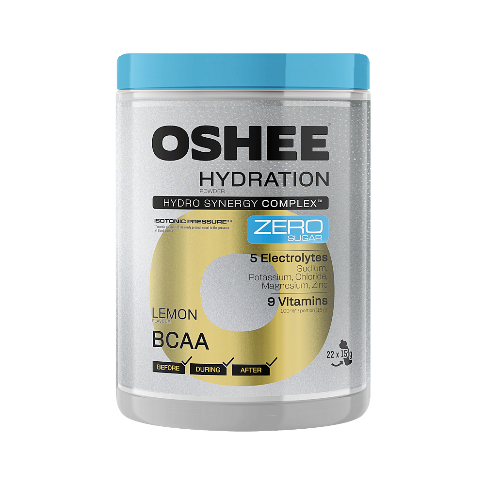 OSHEE Hydration zero powder citron a BCAA 330 g