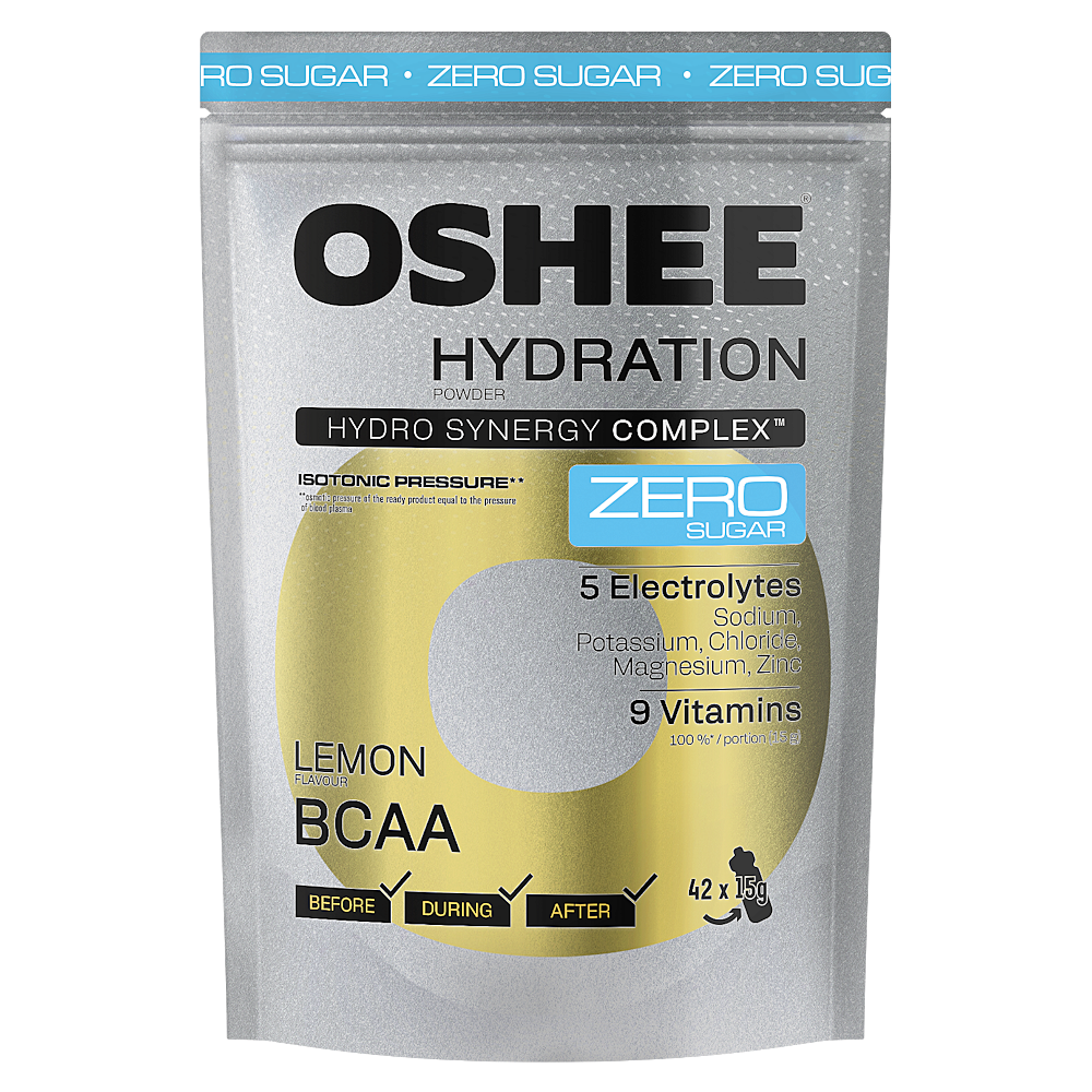 OSHEE Hydration zero powder citron a BCAA 630 g