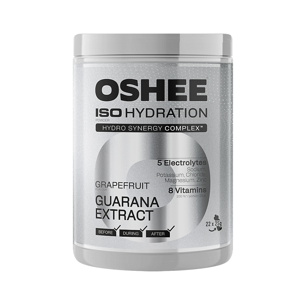 OSHEE Iso hydration powder grapefruit a guarana 550 g
