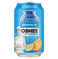OSHEE Perlivá vitamínová voda magnesium a B6 330 ml