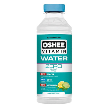 OSHEE Vitamínová voda Citron-limeta Zero 555 ml (Minerálky a vitamínové vody)