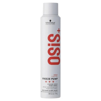 OSIS+ Schwarzkopf Freeze Pump  200ml Silná dlouhotrvající kontrola (Tužidla na vlasy)