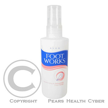 Osvěžující deodorant ve spreji na nohy Foot Works (Deodorising and Refresing Foot Spray) 100 ml