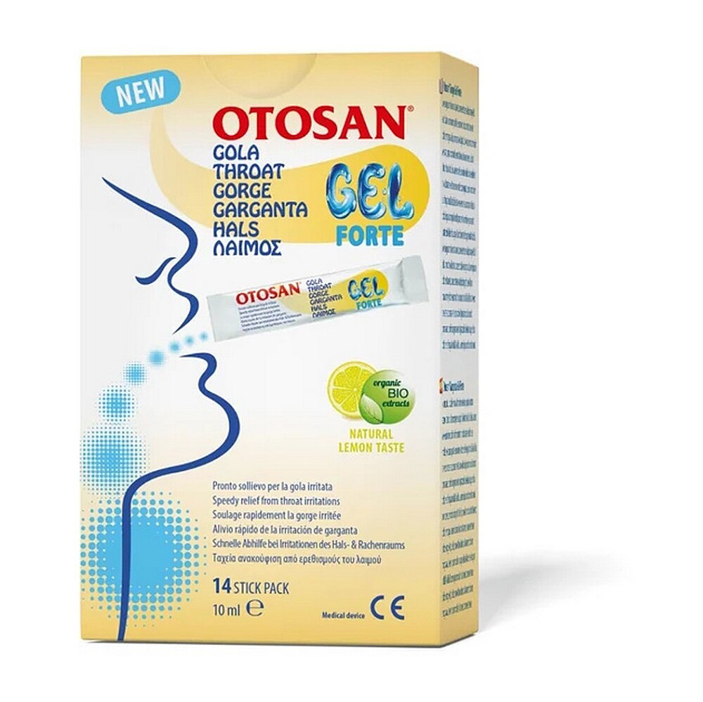 OTOSAN Gel do krku Forte 14 sáčků