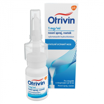 OTRIVIN 1 mg/ml Nosní sprej s dávkovačem roztok 10 ml