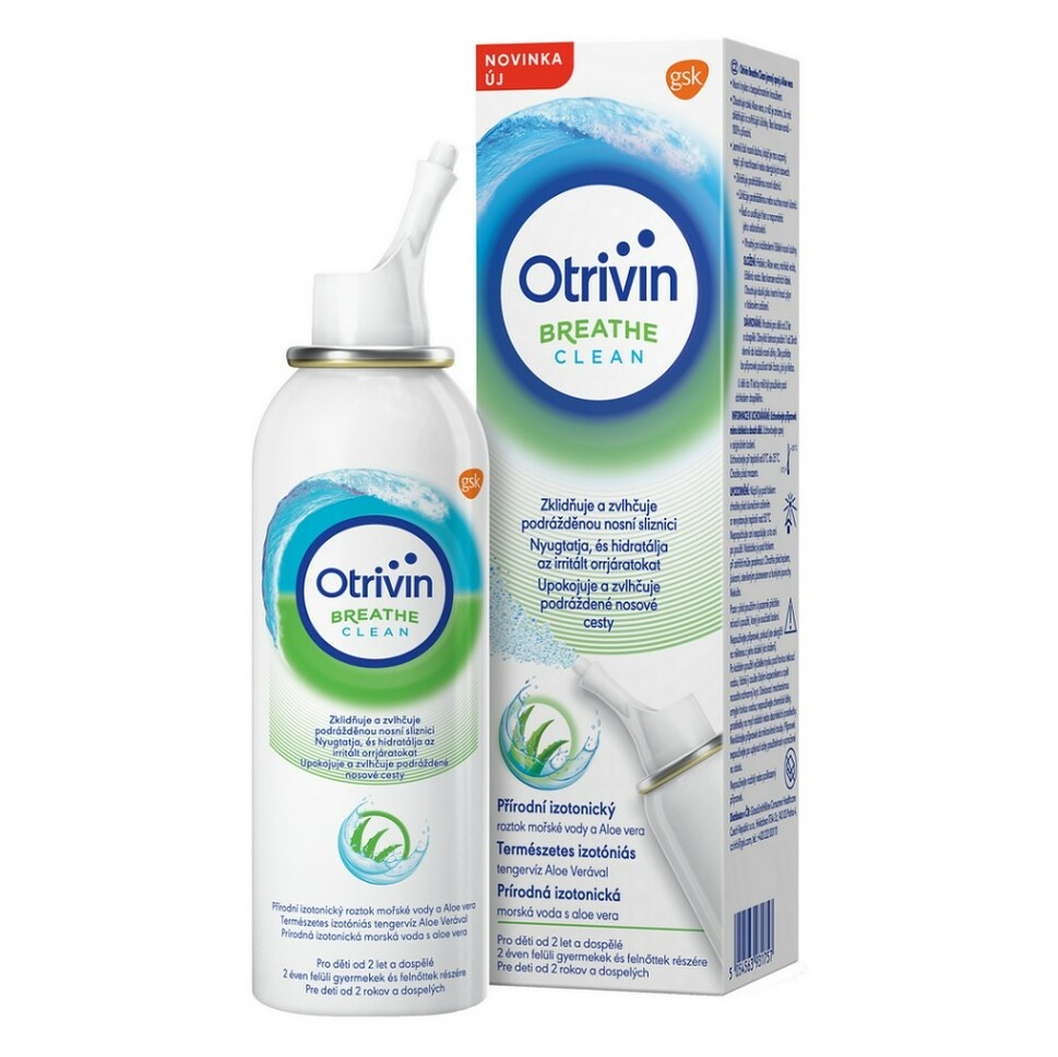 E-shop OTRIVIN Breathe clean sprej s aloe vera 100 ml