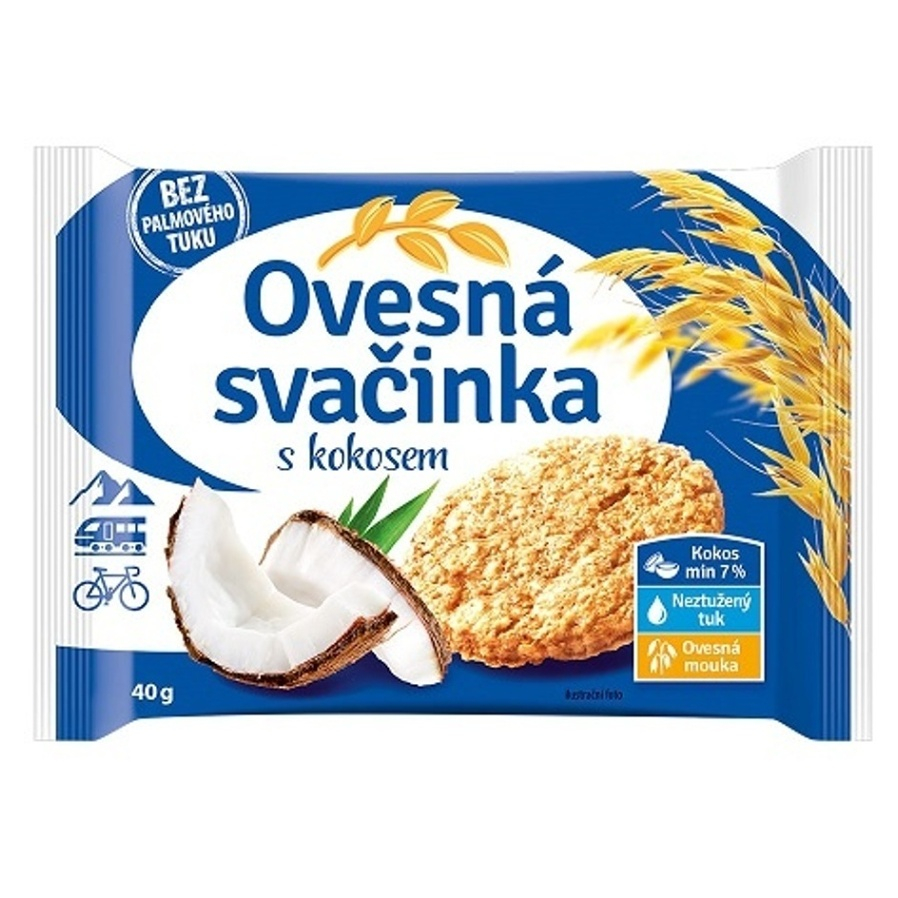 Levně FAMMILKY Ovesná svačinka s kokosem 40 g