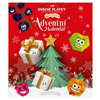 OVOCŇÁK Adventní kalendář mix 24 x 10 g